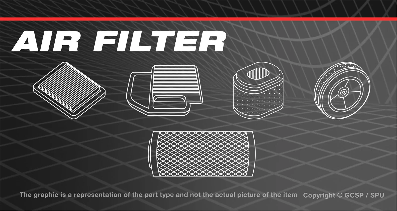 Air Filter Cleaner For Troy Bilt TB310B XP Lawn Mowers 21