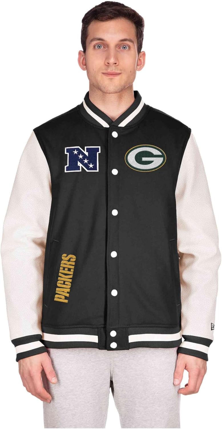 New Era NFL 2023 Sideline Jacke – American Football – Teamlogo, Conference Logo, Teamname
