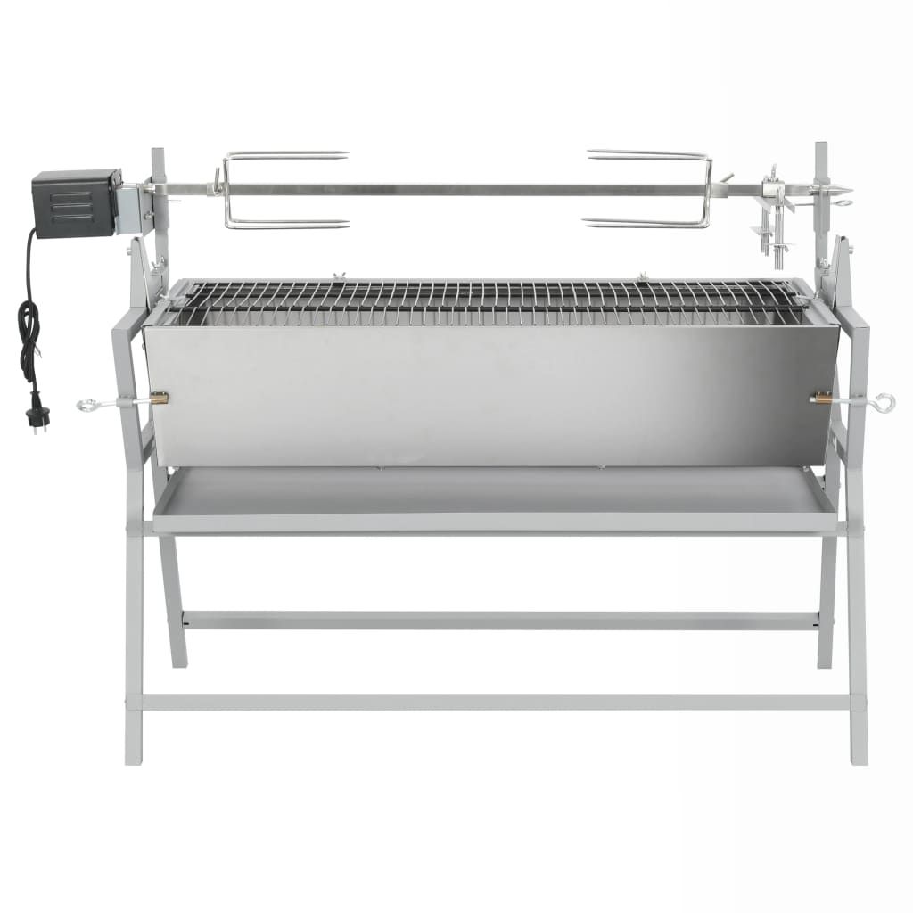 Grill żeliwny i ze stali nierdzewnej Vidaxl