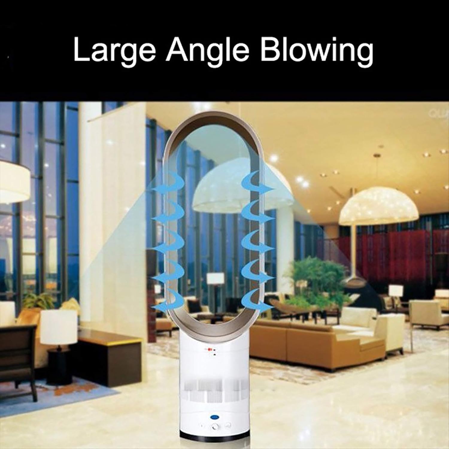 16 Zoll Super Silent Air Circulator Turmventilator mit negativen Ionen für Home Office Schlafzimmer Standventilator