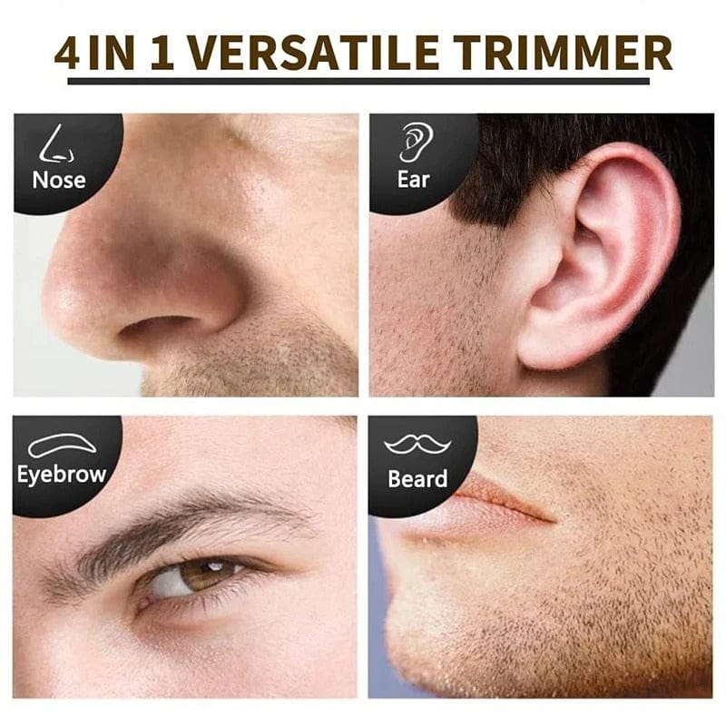 4-in-1 Rechargeable Nose & Beard Trimmer