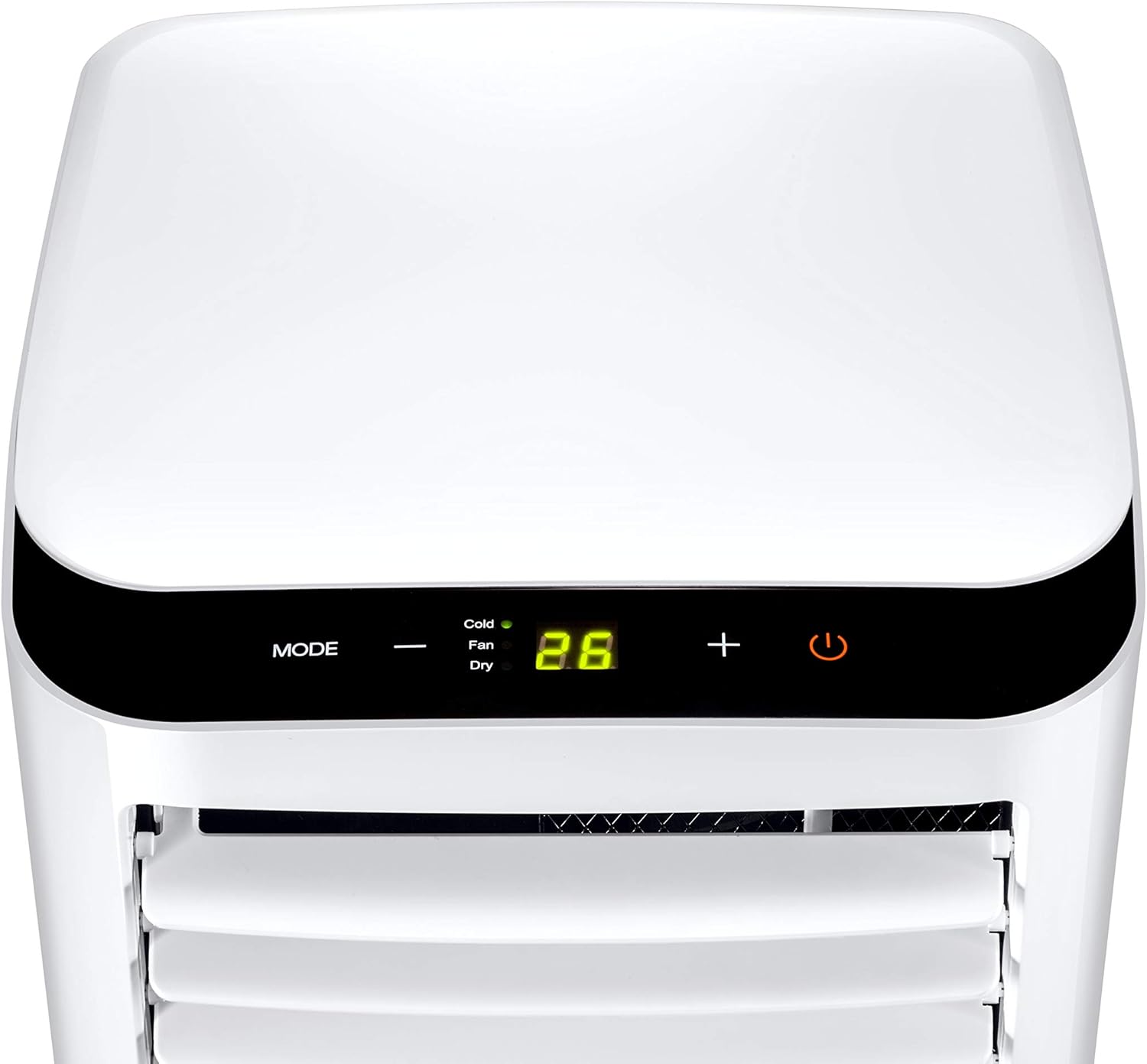 Midea Mobiles Klimagerät MPD-12CRN7, 12000 BTU 3,5kW, Kühlen&Ventilieren&Entfeuchten, Raumgröße bis 117m³(43㎡), Mobile Klimaanlage mit Abluftschlauch