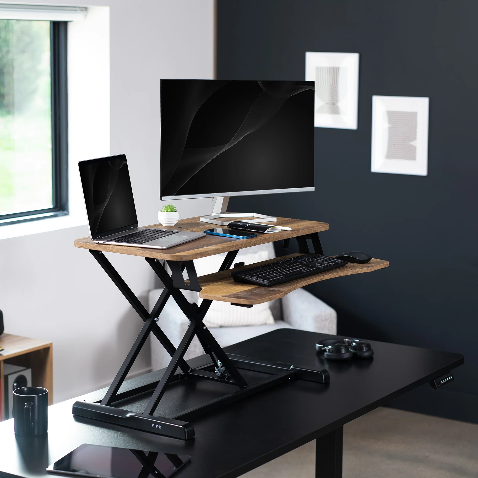 K-serie Staande Bureau-Ombouweenheid