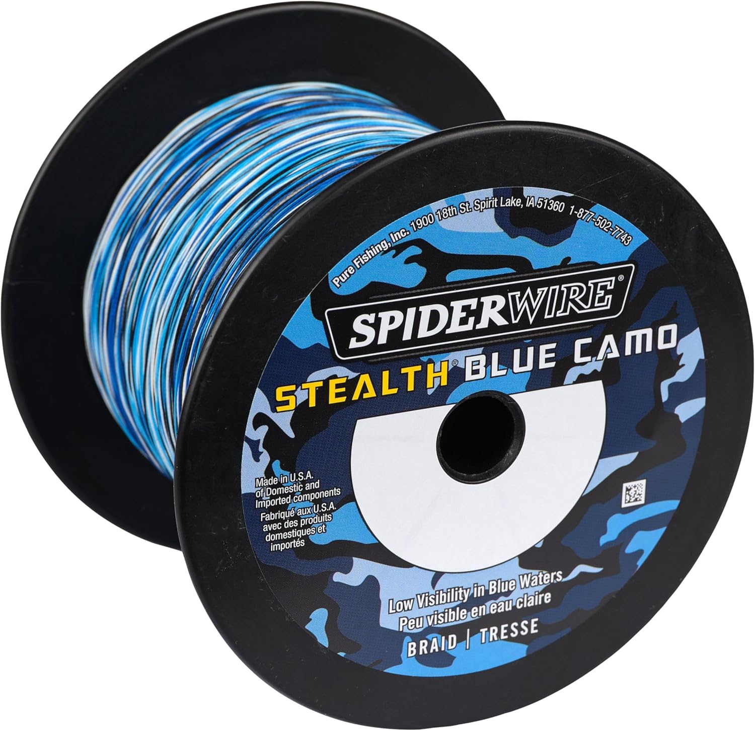 SpiderWire Stealth Braid Superline Angelschnur, Bulk-Spulen