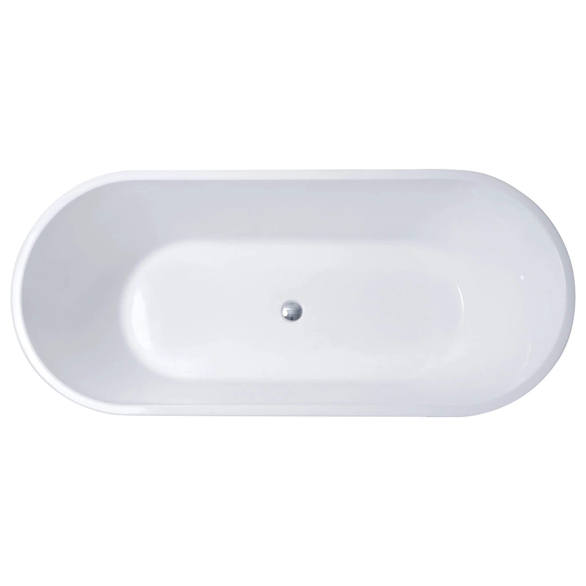 Lykke Badewanne Polar Deluxe 1700x750x580mm, wei