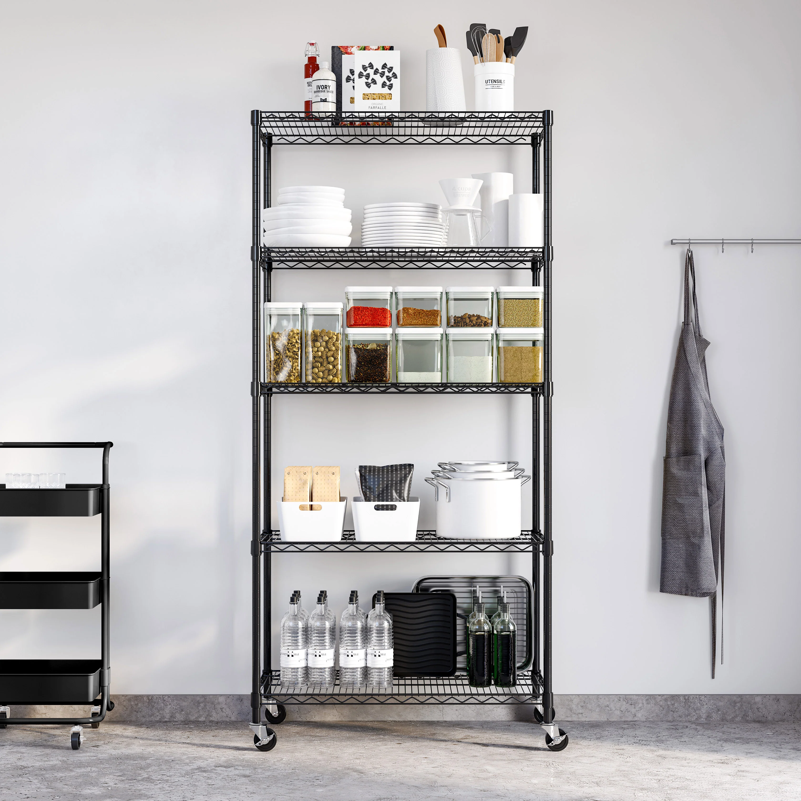 2025 UltraDurable? 5-laags NSF-stalen rek