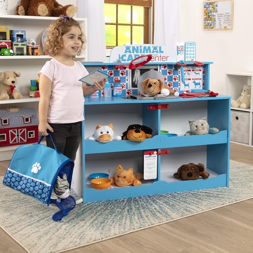 Melissa & Doug | Centro attività in legno per la cura degli animali : Giochi e giocattoli