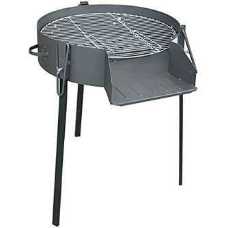Flores Cortes – Grill okrągły z podstawami 500 mm. Do drewna i węgla drzewnego.