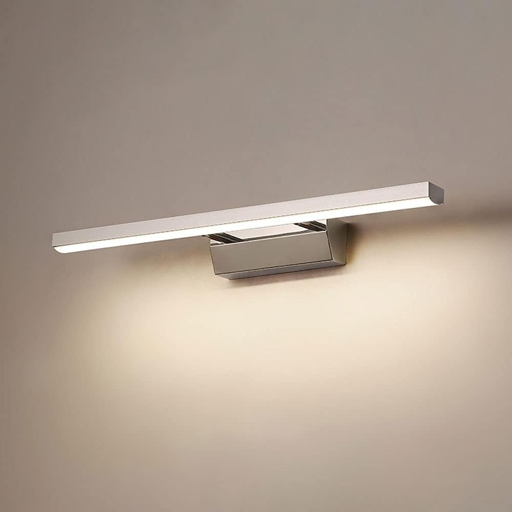 Led-Spiegel Frontlampe Badezimmer Waschtischleuchte, Metall Waschtischspiegelleuchte, Schminkbeleuchtung, Wandleuchte Für Spiegelschrank Waschraum Schminktisch/3000K/40Cm