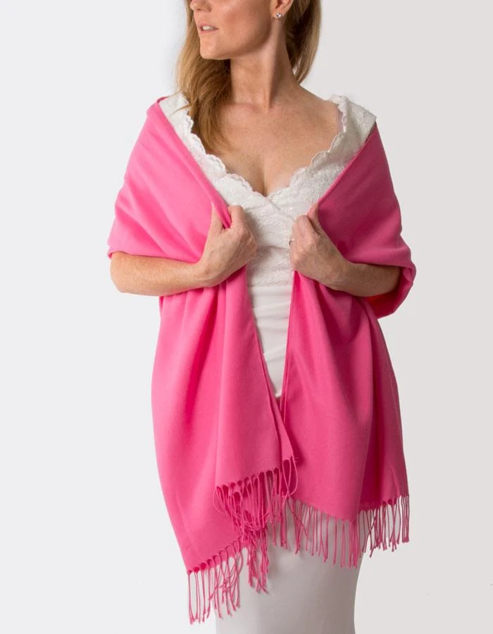 Hot Pink Wedding Pashmina