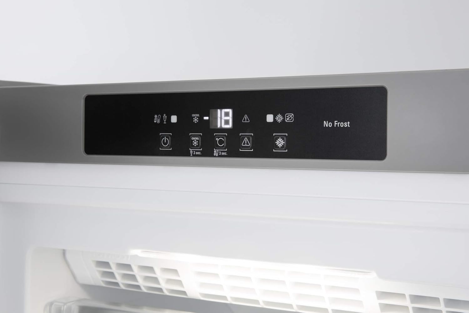 Bauknecht GKN 19G4S IN 2 NoFrost Gefrierschrank / Nutzinhalt 252 Liter/ 187 cm Höhe / NoFrost / ProFreeze/ ShockFreeze/ EasyOpen Ventil/ LED-Innenbeleuchtung, Optic Inox