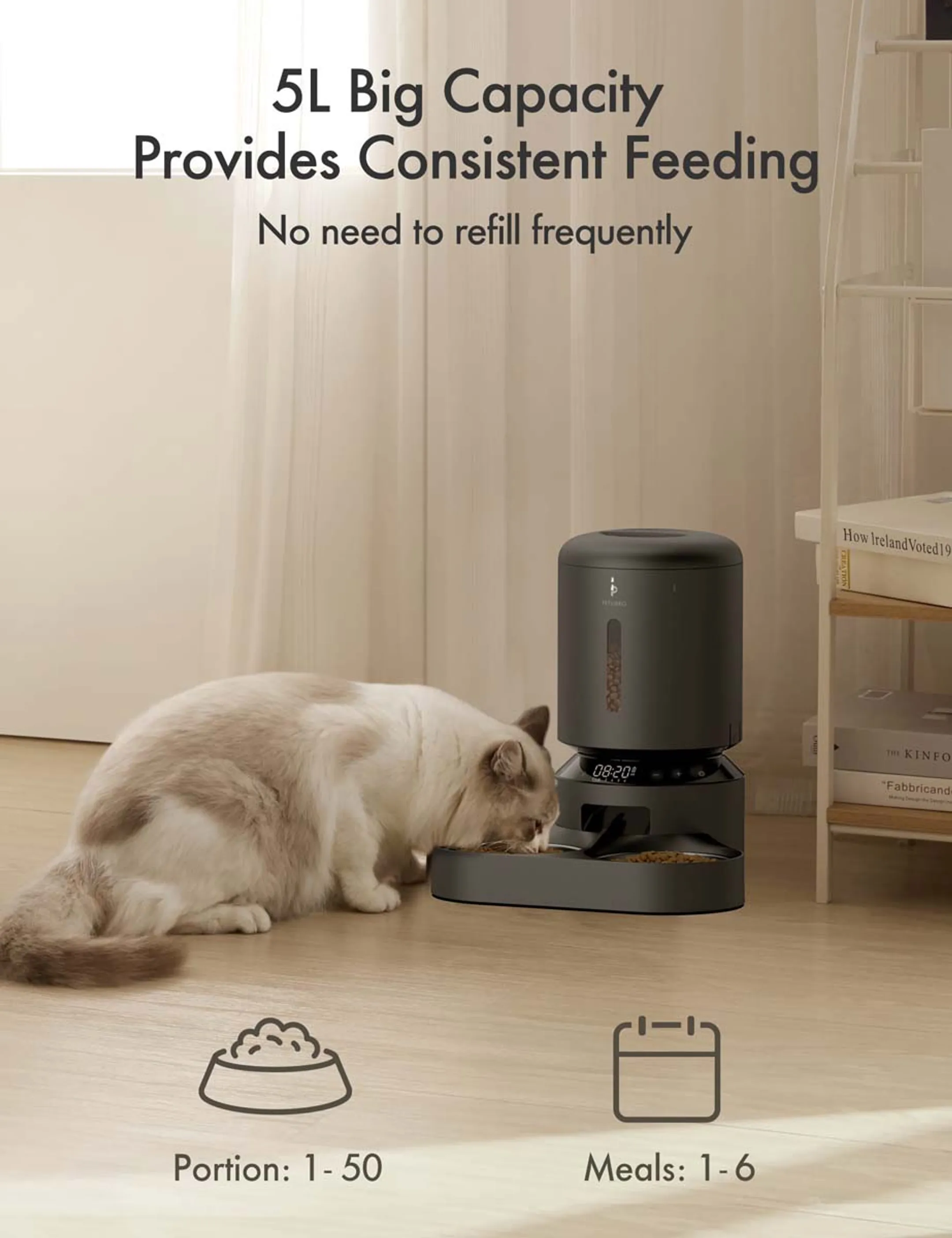 PETLIBRO Automatische voederbak GRANARY 5L