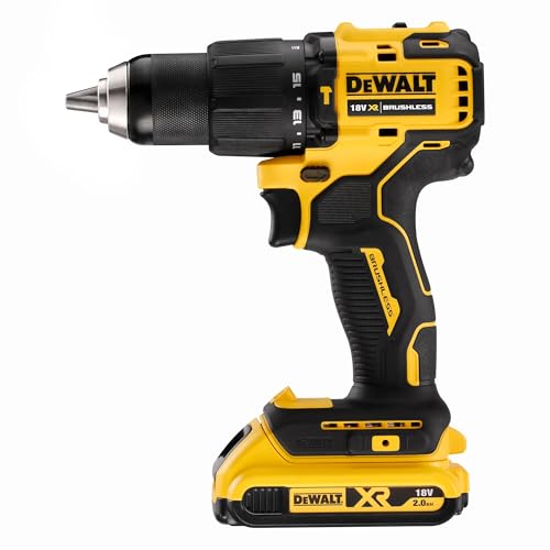 DeWalt DCD709D2T QW Trapano avvitatore con percussione XR 18V 2Ah : Amazon.it: Fai da te