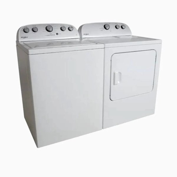 Whirlpool 7.0 cu.ft Top Load Electric Dryer with AutoDry WED4815EW – White