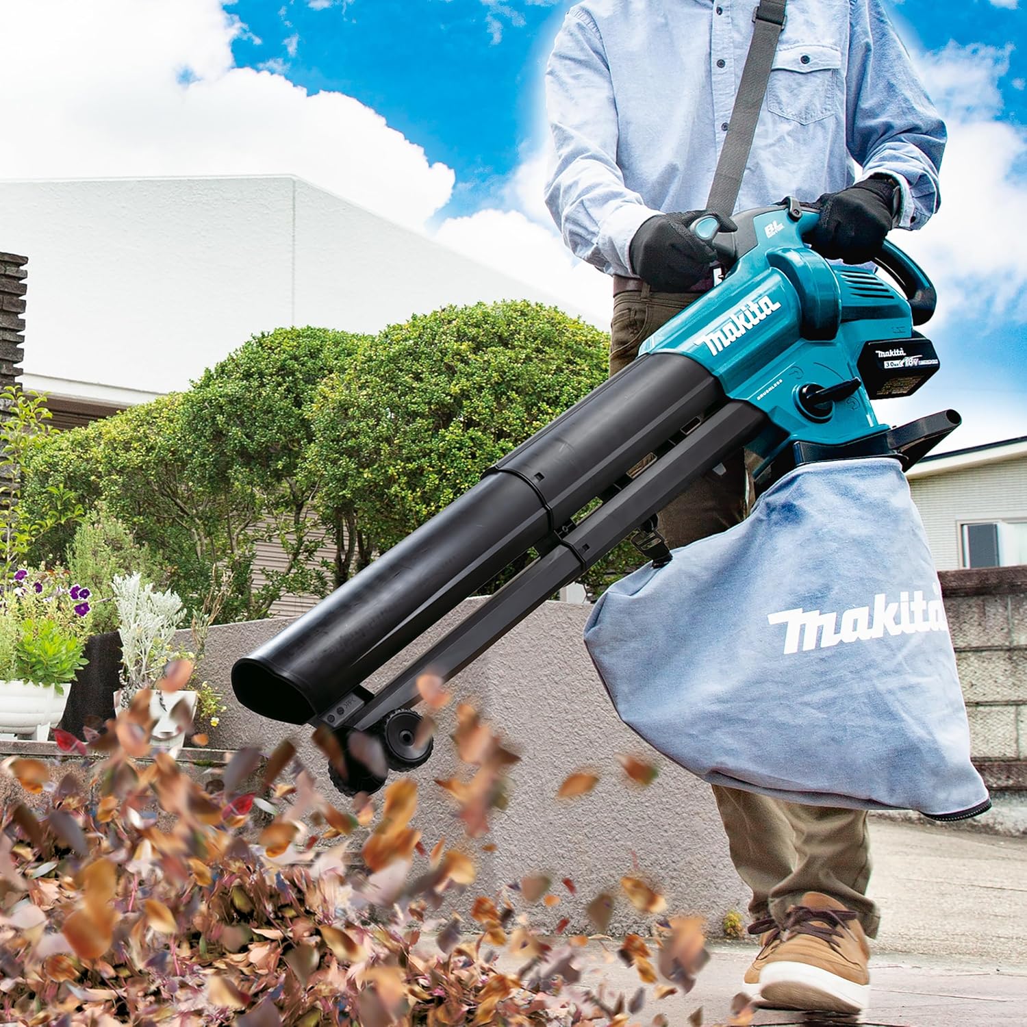 Makita DUB187Z Akku-Laubbläser/Sauger 18V (ohne Akku, ohne Ladegerät)