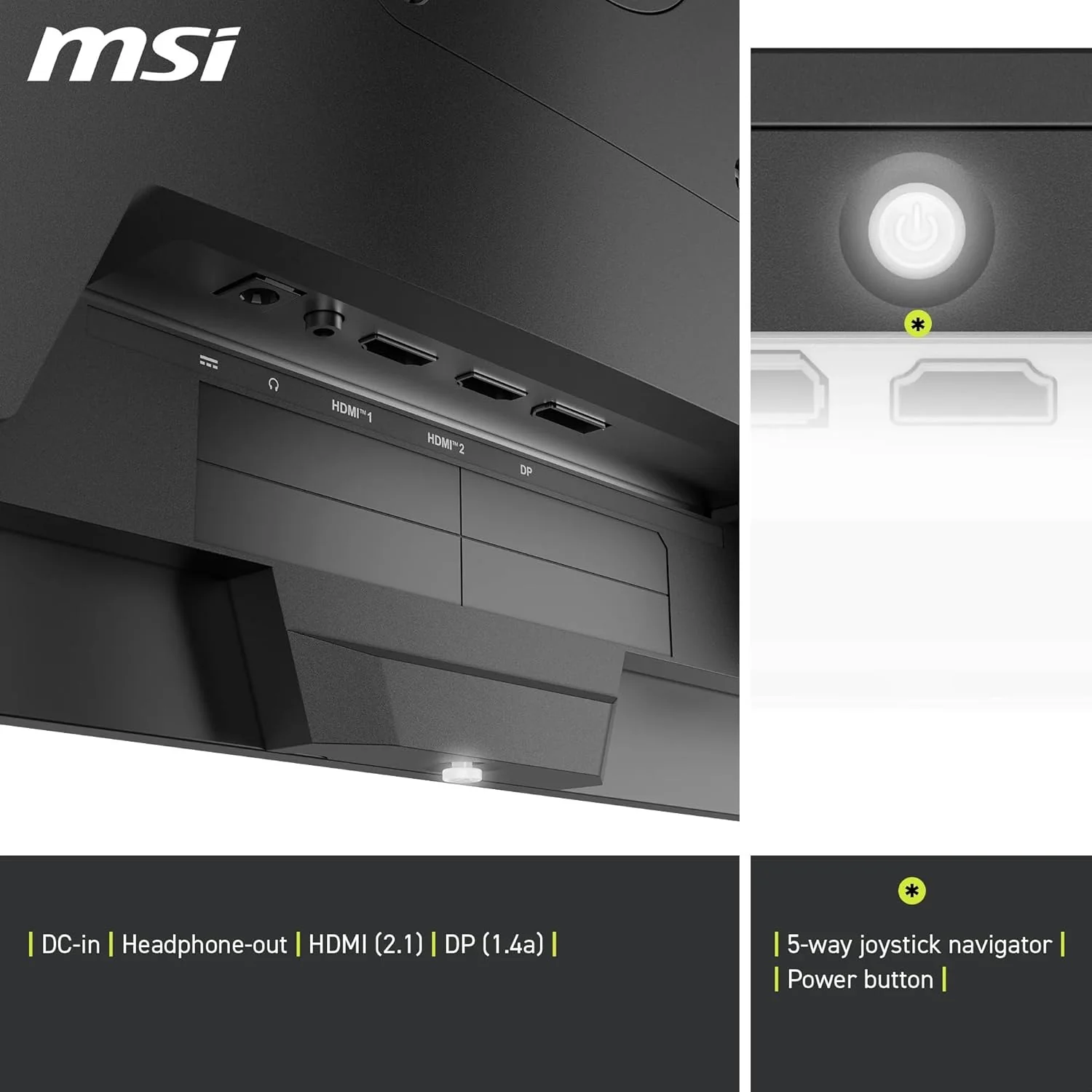 MSI MAG 273QP QD-OLED X24 Gaming Display 26,5