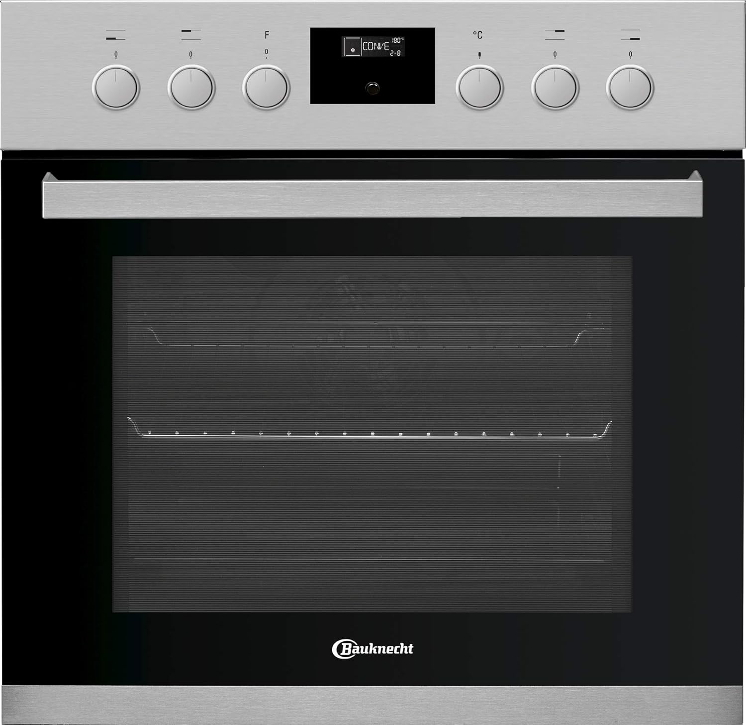 Bauknecht HEKO 566 Pyro Herd-Kochfeld-Kombination /Glaskeramik-Kochfeld (60 cm) / Pyrolyse-Selbstreinigungssystem / Multi-Level-Kochen / Backauszug mit 2 Ebenen, Schwarz