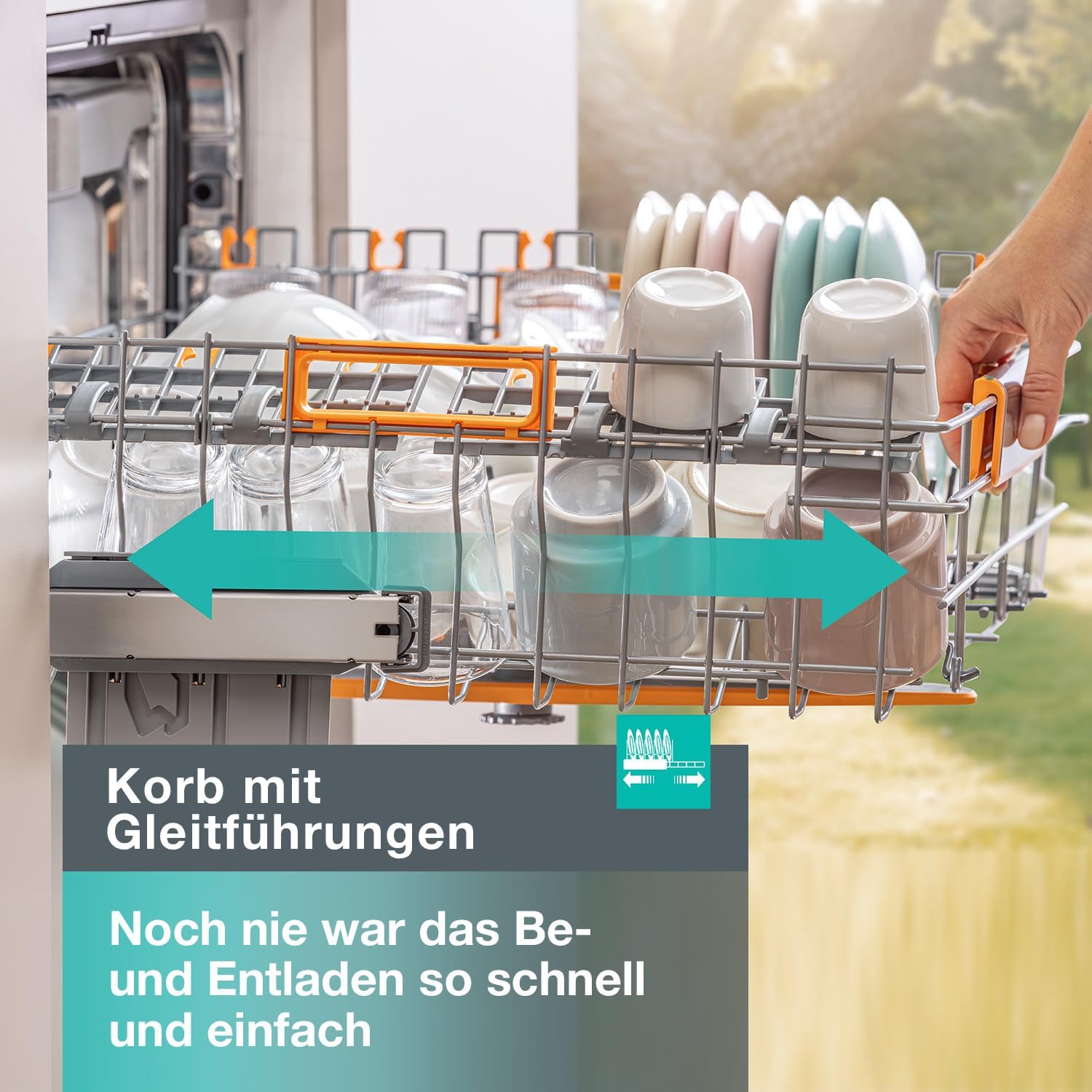 Gorenje GV663A66 Geschirrspüler/Einbaugerät FRONT NICHT ENTHALTEN/Made in EU/60 breite/16 Maßgedecke/8 Programme/TotalDry/Nachtprogramm/Status LED Licht/EEK: A-10%/Einbaumaße (HxBxT): 82 x 60 x 55,5cm
