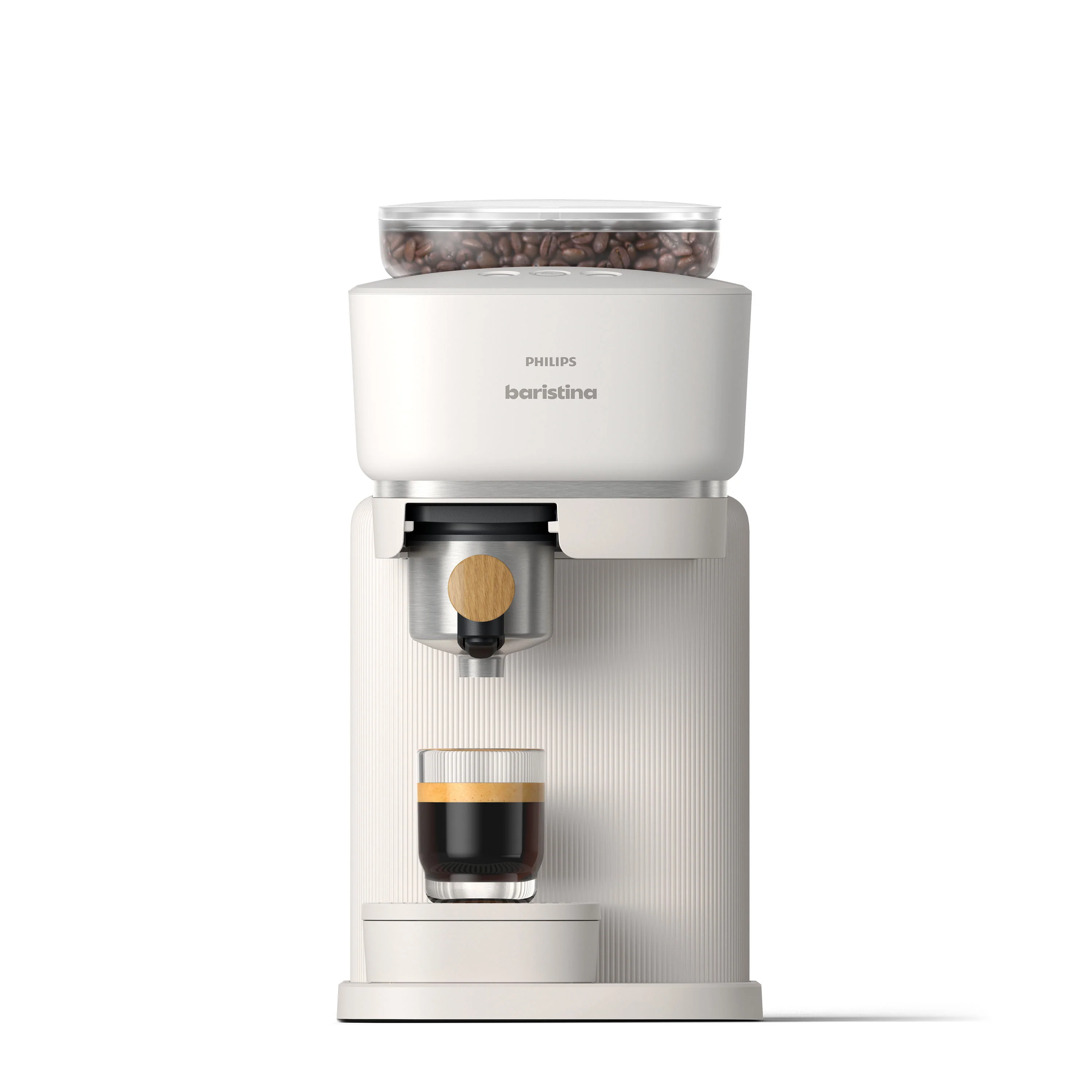 Baristina Espressoapparaat ?C Melkwit