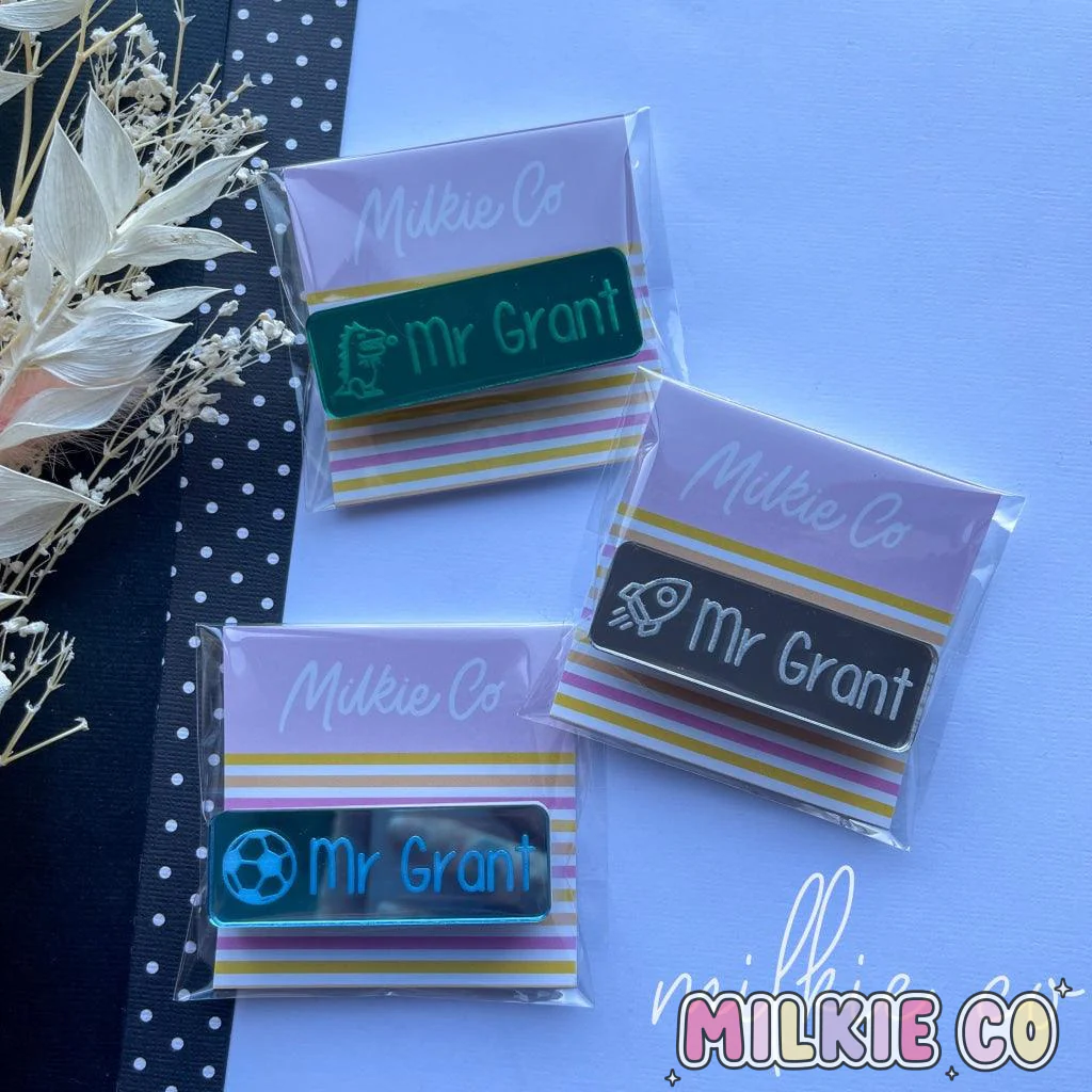 Name, Text & Picture Badges