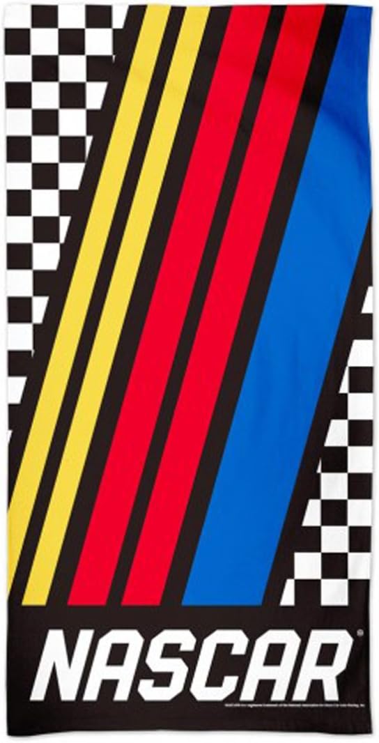 WinCraft NASCAR Premium Beach Towel and Cooling Towel Gift Set, We are NASCAR We are Racing