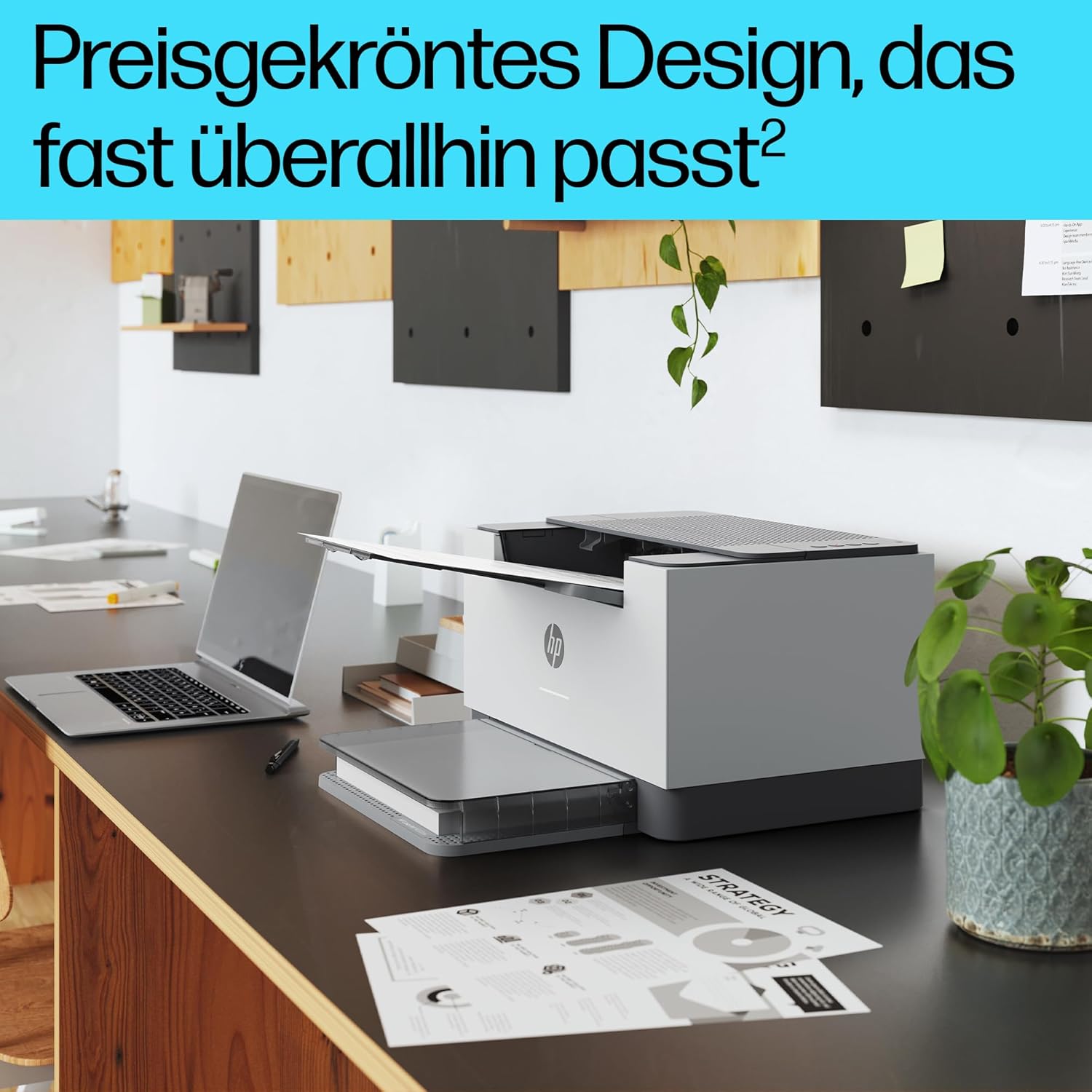 HP LaserJet MFP M235sdw Multifunktions-Laserdrucker Schwarzweiß, Drucken, Kopieren, Scannen, Automat.beidseitiger Druck, Dual-Band Wi-Fi, USB, LAN, HP Smart App, Intelligente Benutzeroberfläche