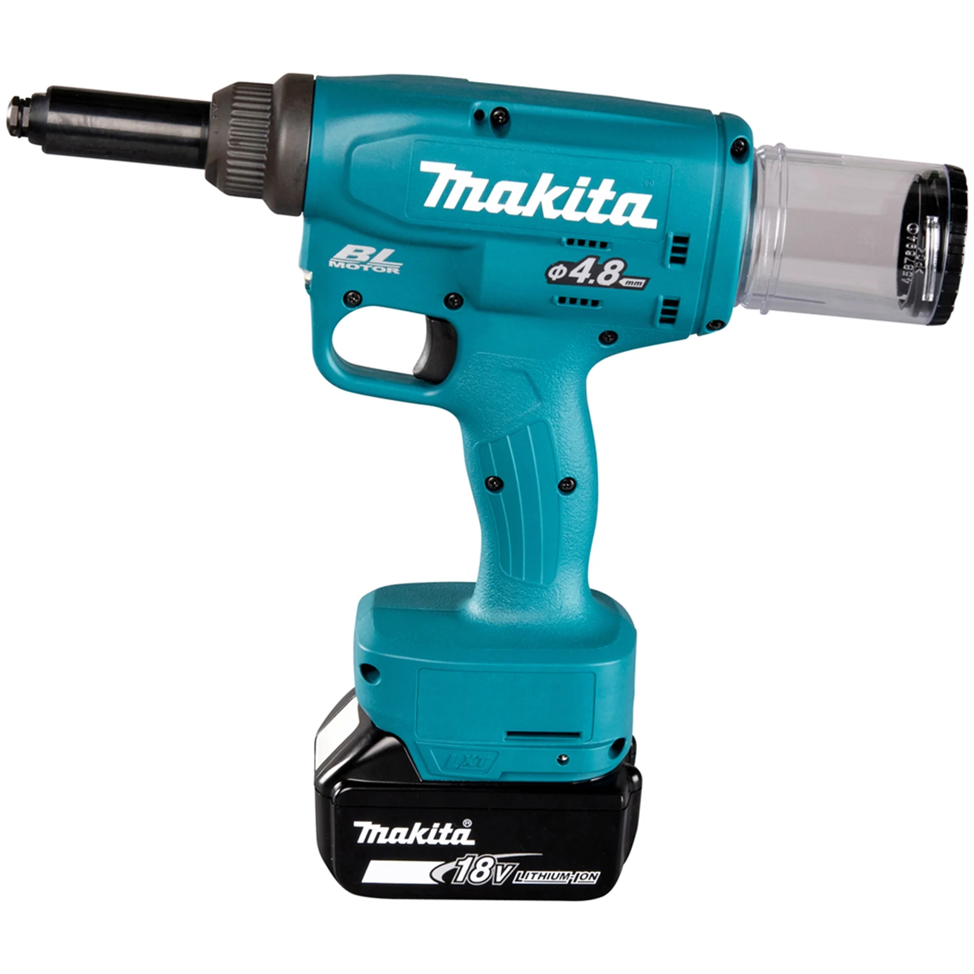 Rivettatrice a Batteria Makita DRV150RTJ 18V 5Ah – Kit Completo con Valigetta Makpac