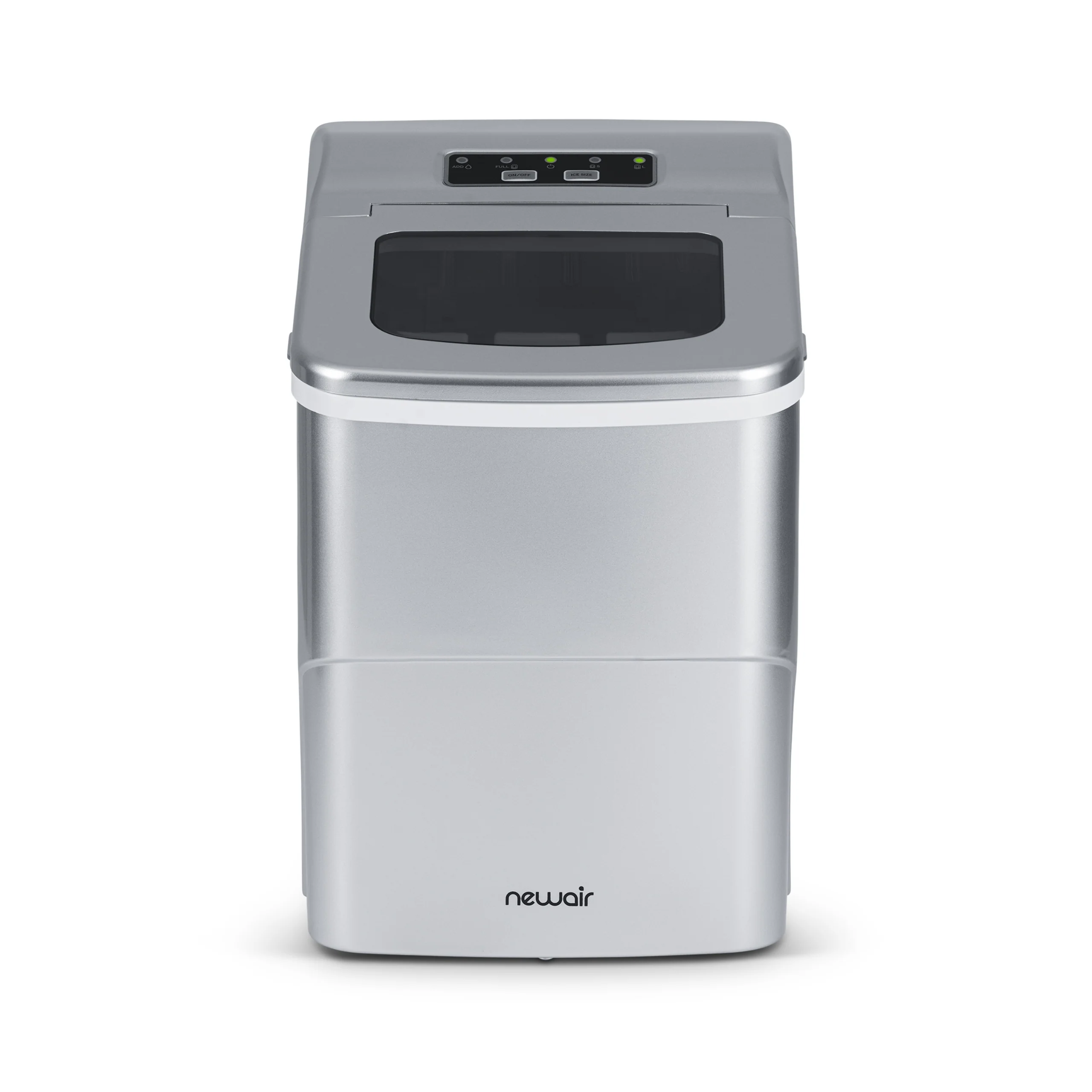 2025 Newair? IJsblokjesmachine voor het aanrecht. Bullet Ice, 26 lbs/dag �C Mat Zwart