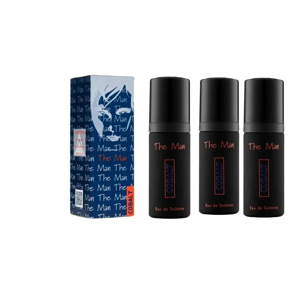 Men's Milton Lloyd The Man Cobalt 50ml EDT Aftershave Spray