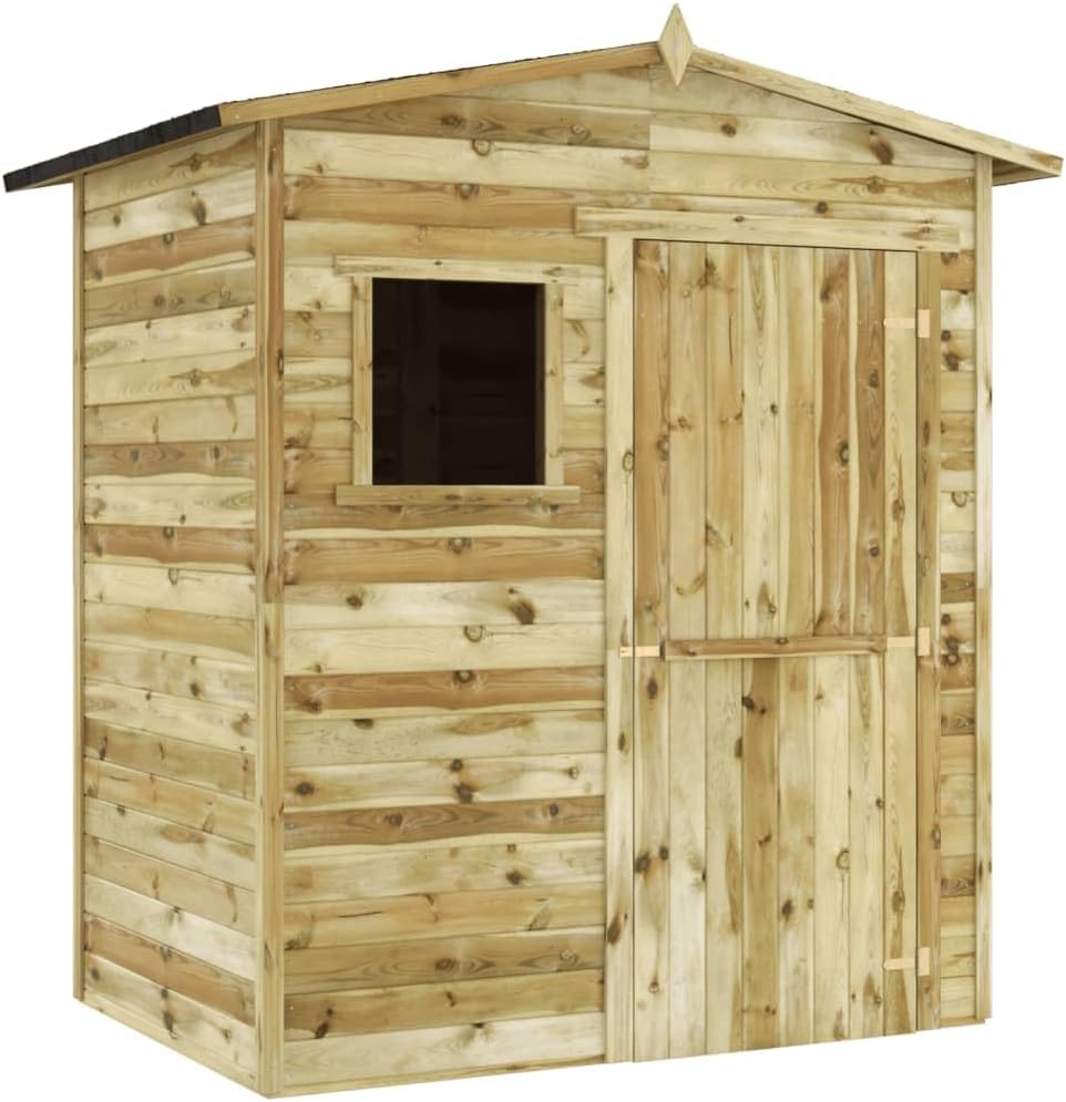 Gartenhaus Schuppen, Tool Shed Garden Shed, Storage Shed, Wooden Garden, 1,5 x 2 m Kiefernholz Imprägniert
