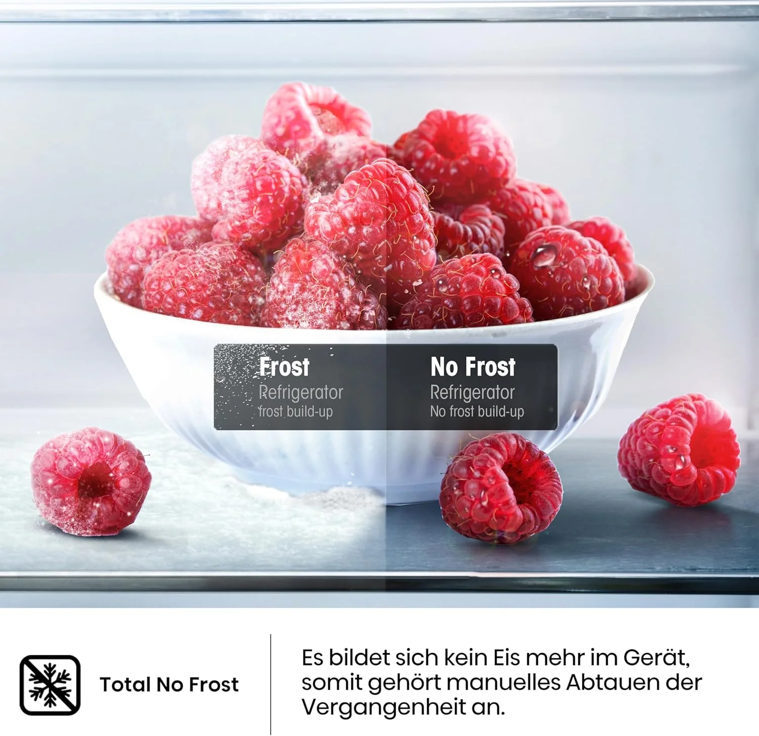 Hisense FV191N4AW2 Vriezer/ TotalNoFrost/ SuperFreeze/ Deuralarm/ Multiflow 360��/ BigBox/ 143,4 cm/ Vriesgedeelte 147 l/ 41 dB/ 205 kWh/Wit