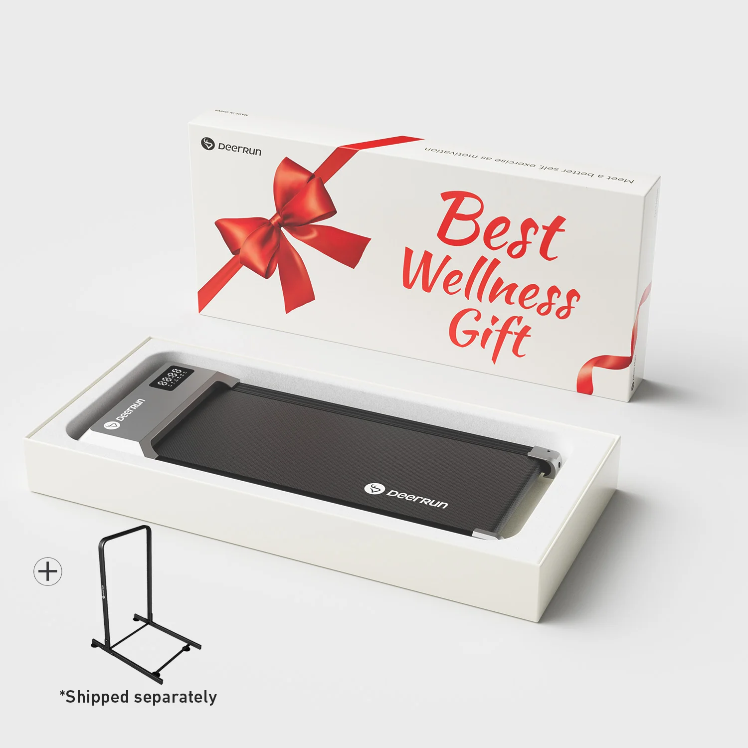 DeerRun Q1 Urban Mini loopband voor onder het bureau met afstandsbediening