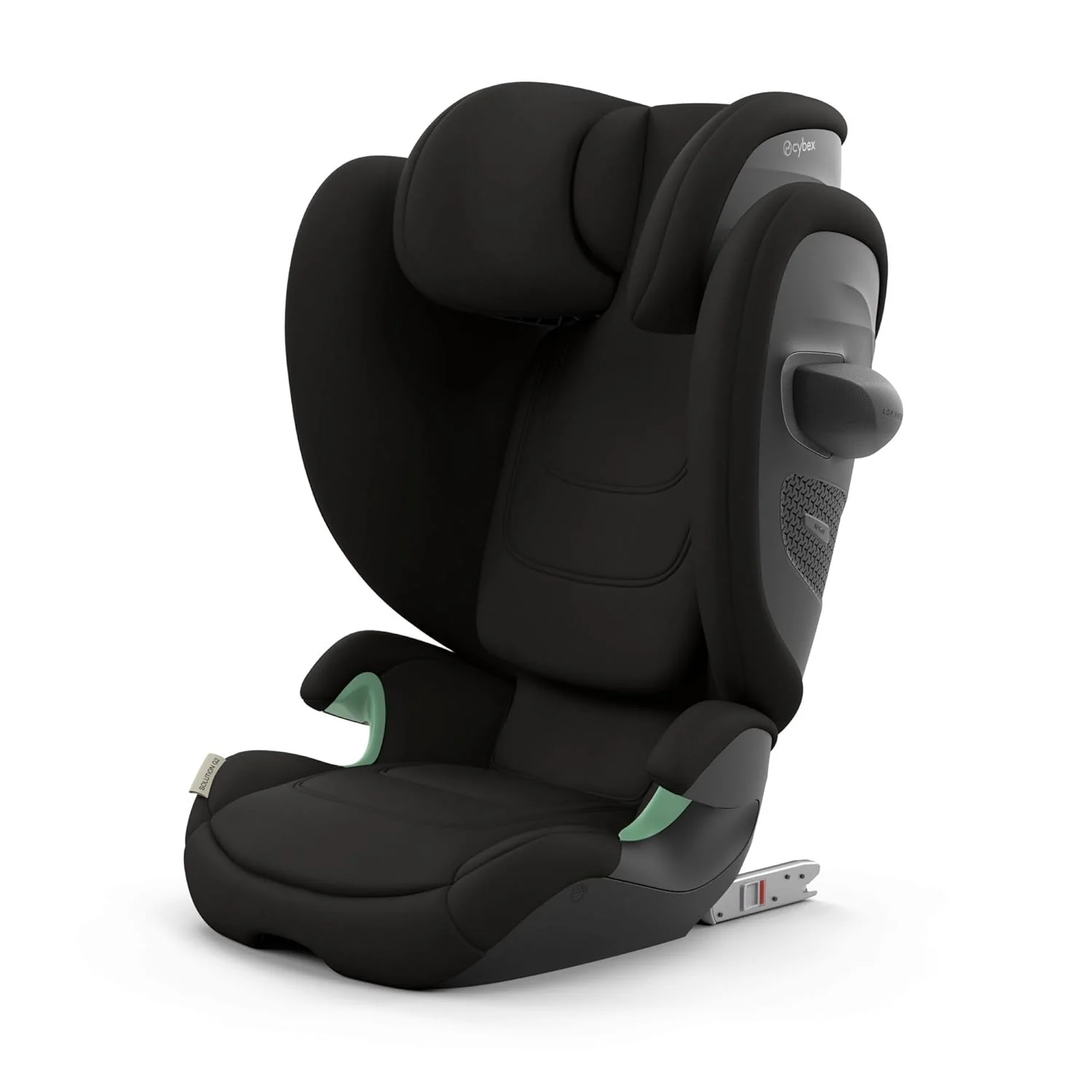 CYBEX Gold Kinder-Autositz Solution G i-Fix, F��r Autos mit und ohne ISOFIX, Ab ca. 3 bis 12 Jahre (100 - 150 cm), Ab ca. 15 bis 50 kg, Lava Grey