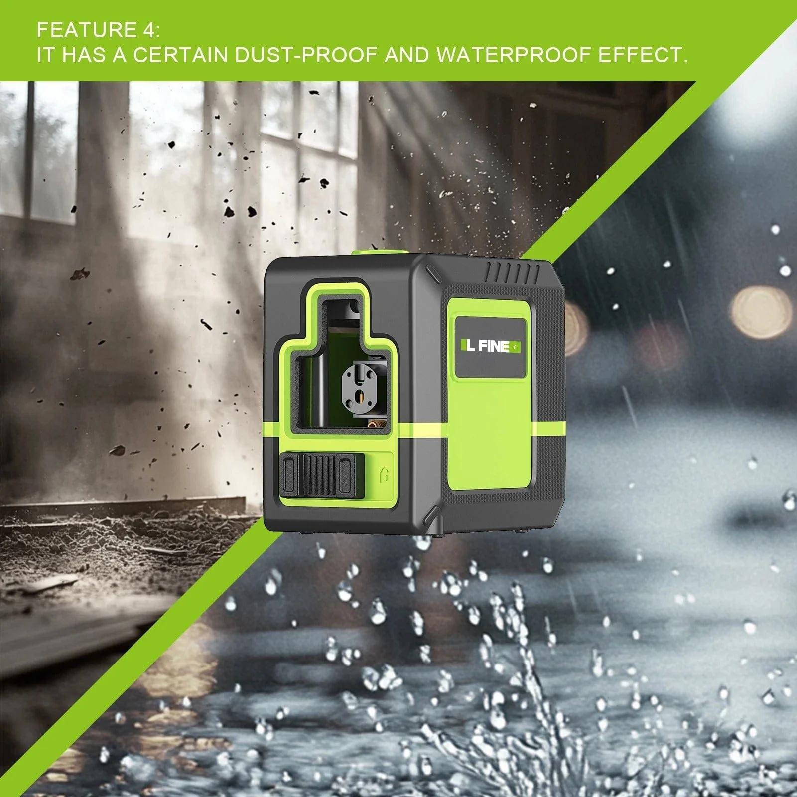 2-Line Laser Level with Tripod