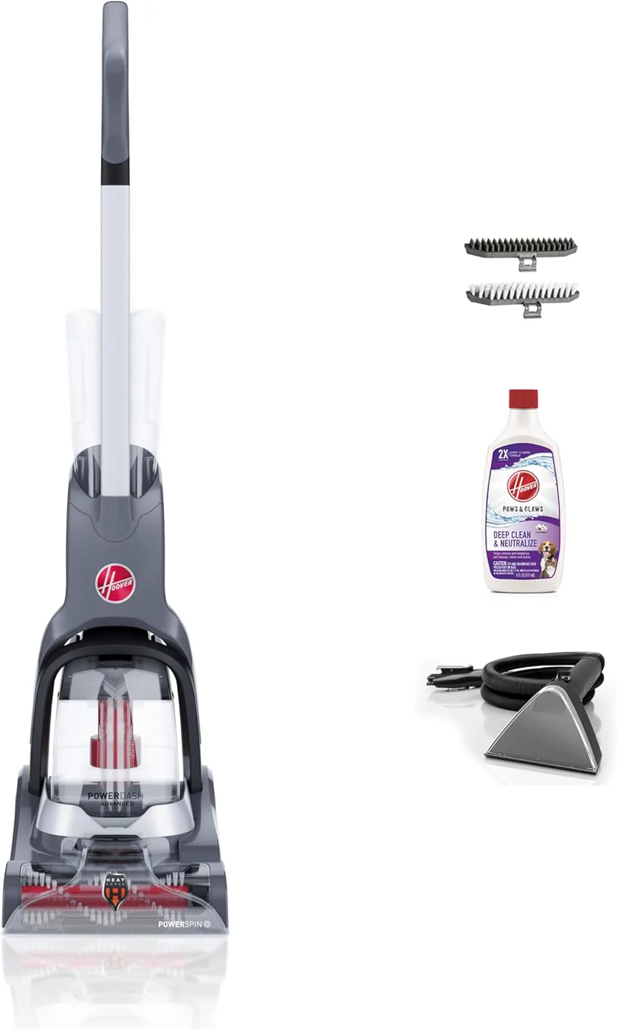 Hoover PowerDash Pet+ Compact Carpet Cleaner Machine, Lightweight Carpet Shampooer