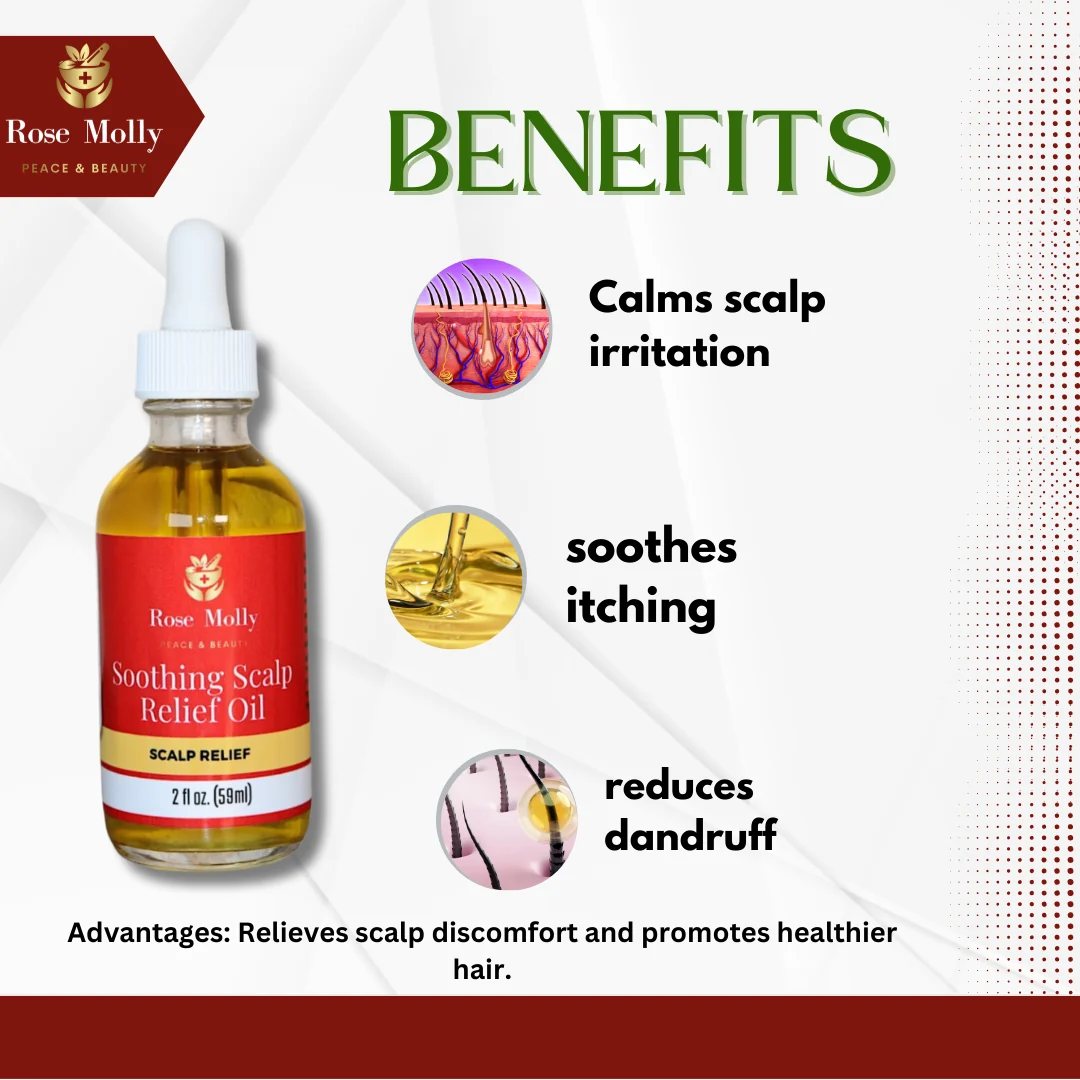 Soothing Scalp Hair Oil
