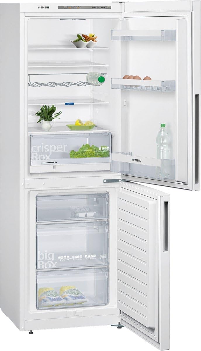 Siemens KG33VVW31 Réfrigérateur-congélateur - A++ - Hauteur : 176 cm - 219 kWh/an - Capacité du réfrigérateur : 194 l - Partie congélateur : 94 l - Régulateur d'humidité CrisperBox