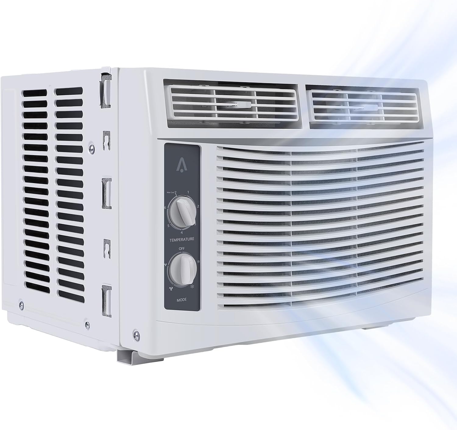 Smart 6000 BTU WiFi Window Air Conditioner, Window AC Unit with Remote and App Control, Timer Function and Easy Installation Kit, for Rooms up to 350