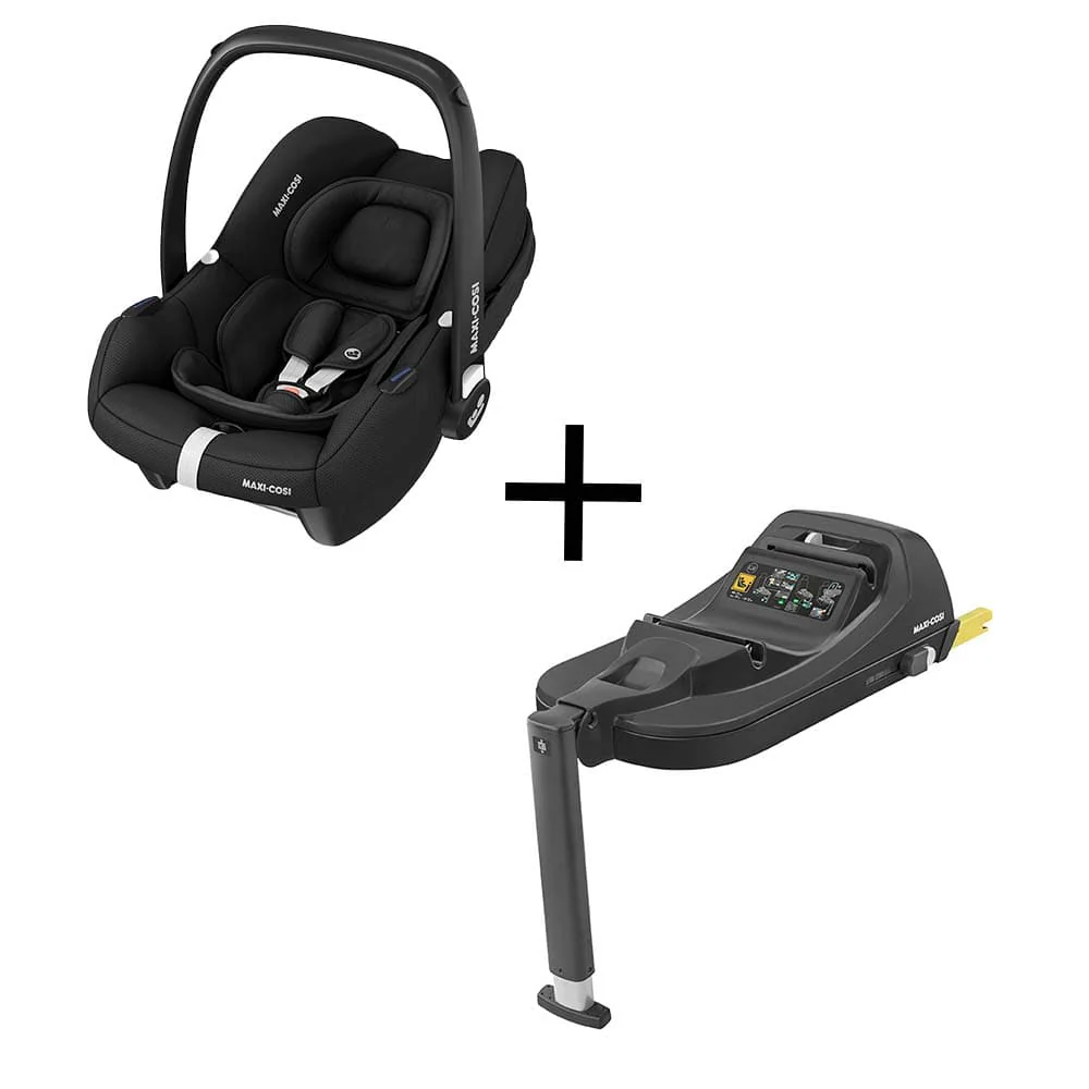 Maxi Cosi CabrioFix i-Size Autostoel & i-Size Base ?C Essentieel Zwart