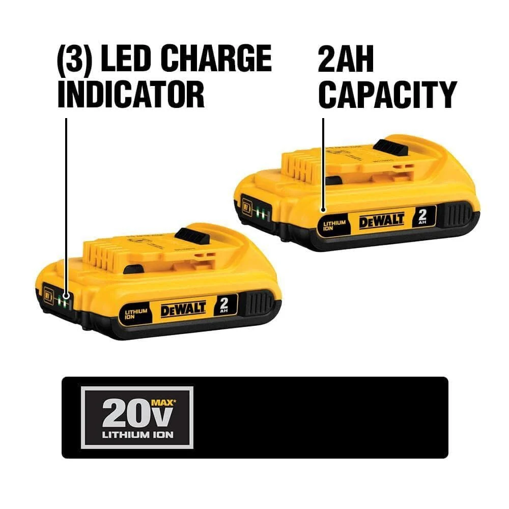 2025 DEWALT 20V MAX 10-piece tool combination set DCK1020D2 by DEWALT