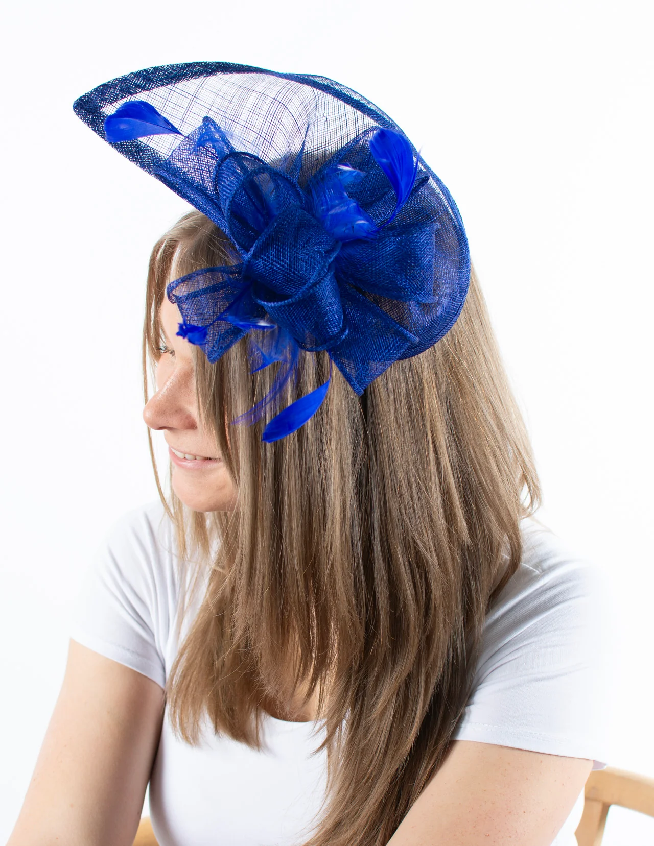 Fascinator | Teardrop | Royal Blue