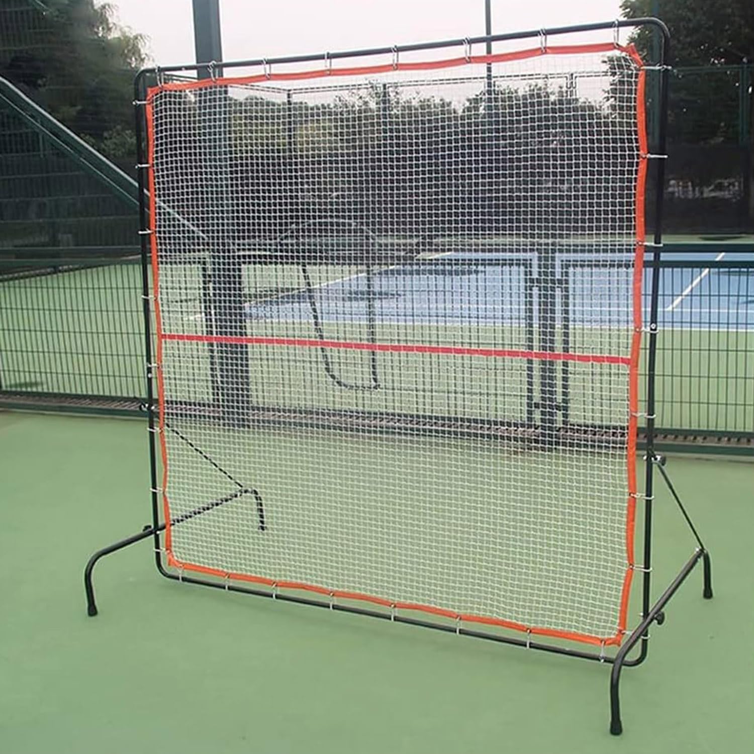 Tennis Rebounder, Portable Tennis Rebound Net Tennis Rebounder, Rebound Wand Für Tennis & Racquet Sports Ball Backboard Für Indoor & Outdoor Training