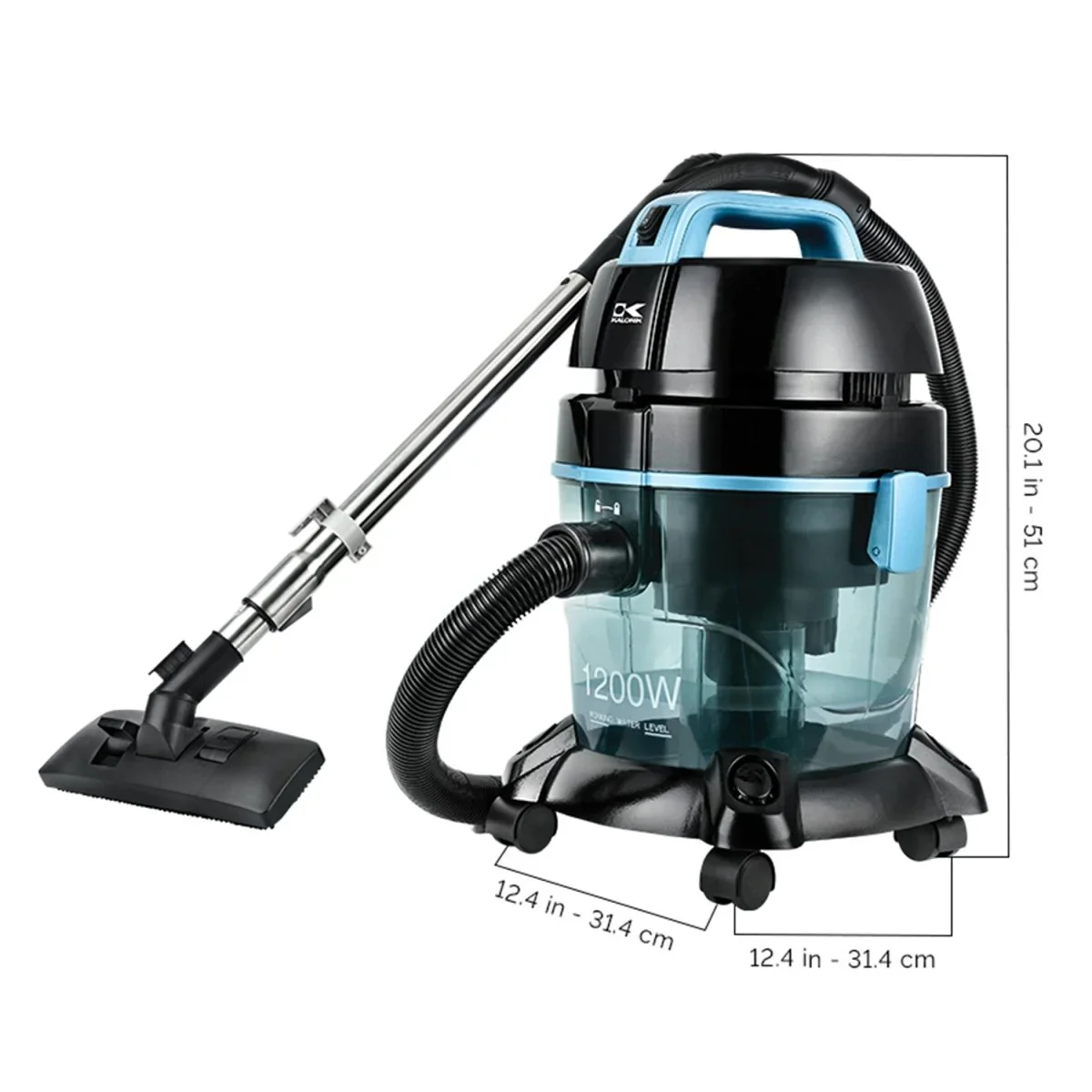 Water Filtration Vacuum Cleaner, Blue