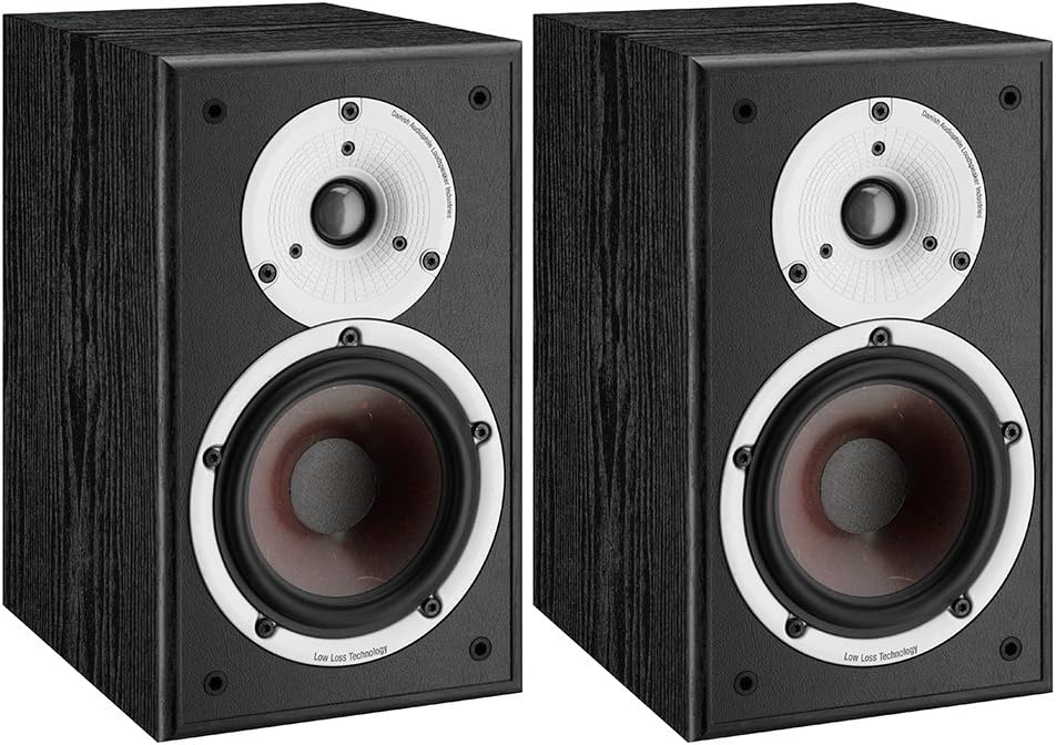 DALI Spektor 2 Kompaktlautsprecher-Paar - Hochwertiger Allround-Sound für Musik und Heimkino, Bassreflex & Holzfasermembran