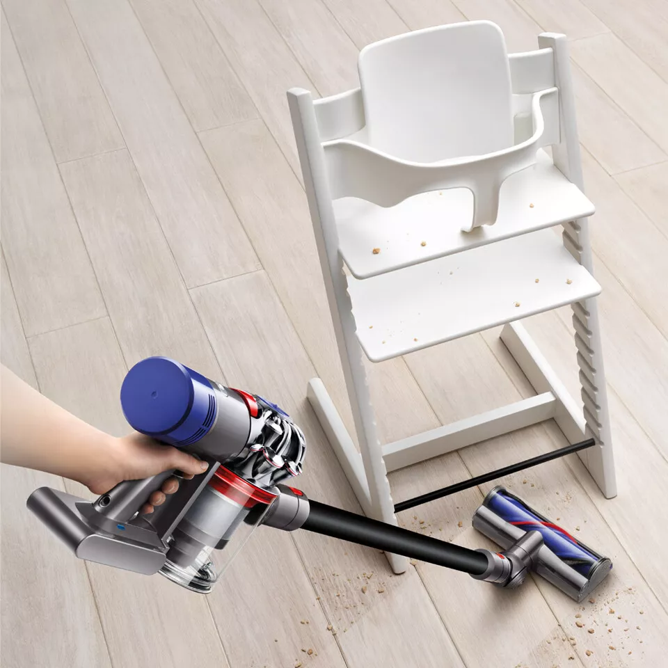 2025 Dyson V8 Total Clean Draadloze Stofzuiger ?C Nikkel/Zwart (Zo Goed Als Nieuw)