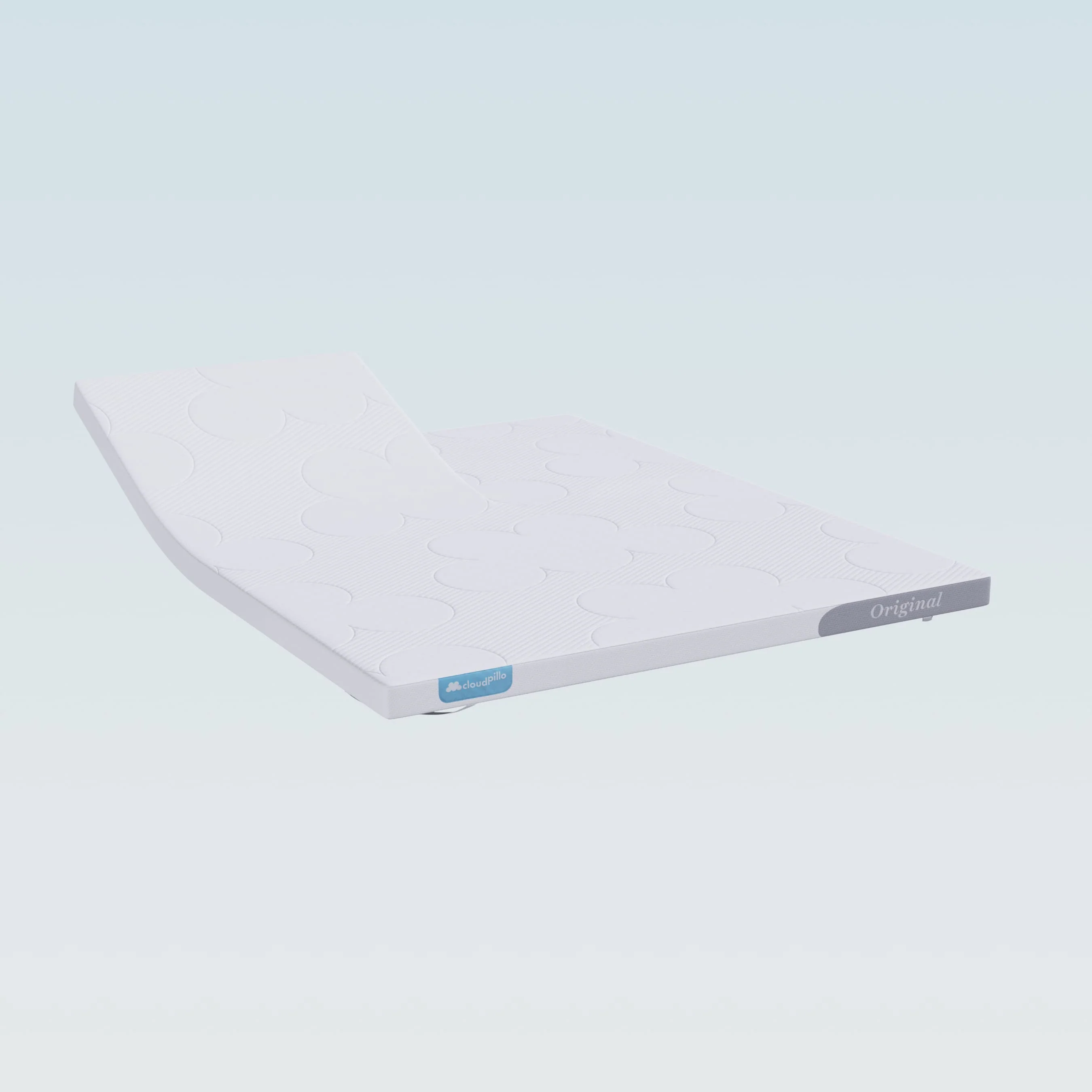 Cloudpillo Splittopper Original �C Luxe Traagschuim Topper voor Verstelbare Bedden �C Ademend & Drukverlagend