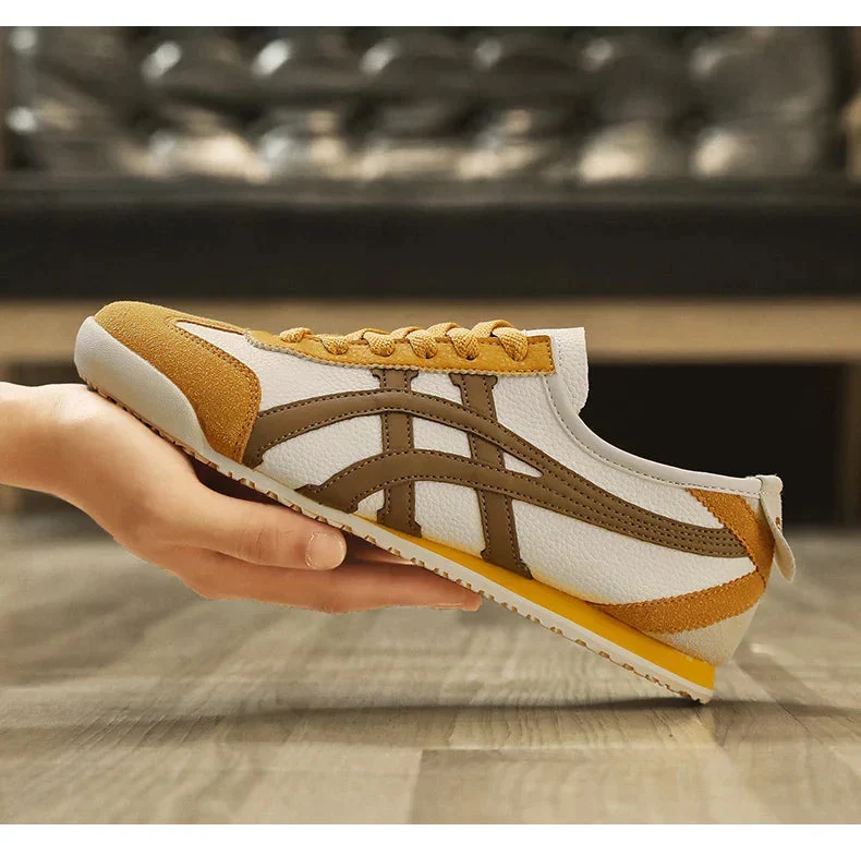 Geometrische Sommer-Sneaker mit Gummisohle f��r Damen und Herren