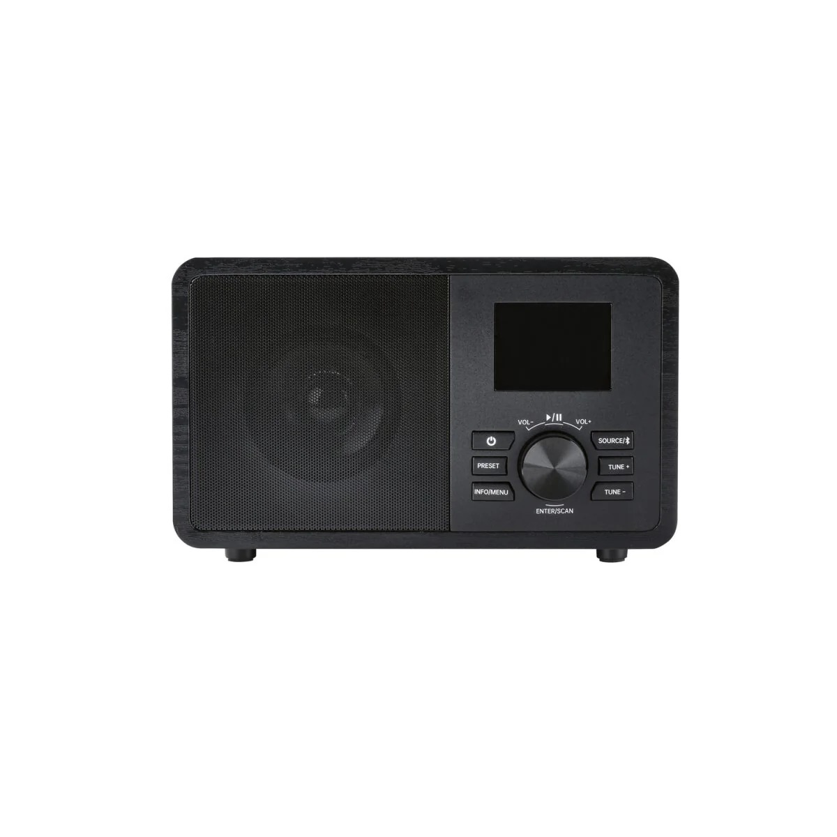 SILVERCREST? DAB+-Bluetooth?-radio, in houtlook (zwart) - B-keus zeer goed