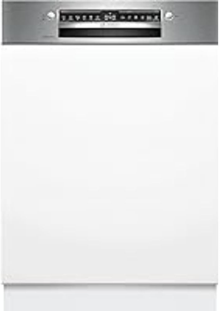 Bosch SMU4ECS28E, Serie 4, Smarter Unterbau-Geschirrspüler 60 cm, Besteckschublade, Spülmaschine Made in Germany, besonders Leise, Extra Trocknen, schneller sauberes Geschirr, Ferndiagnose, Edelstahl