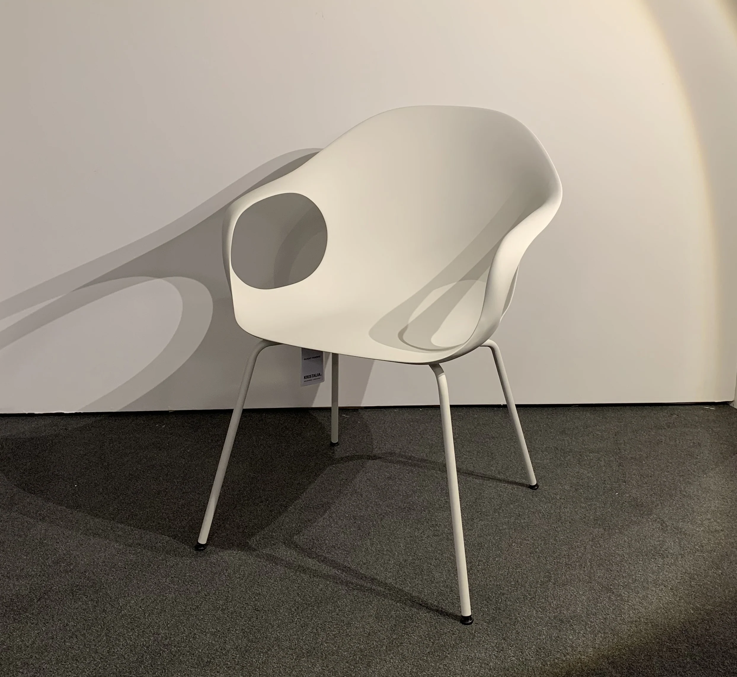 Kristalia Elephant Chair Stuhl Polyurethan wei, 4-Fu Designmbel Italienisch